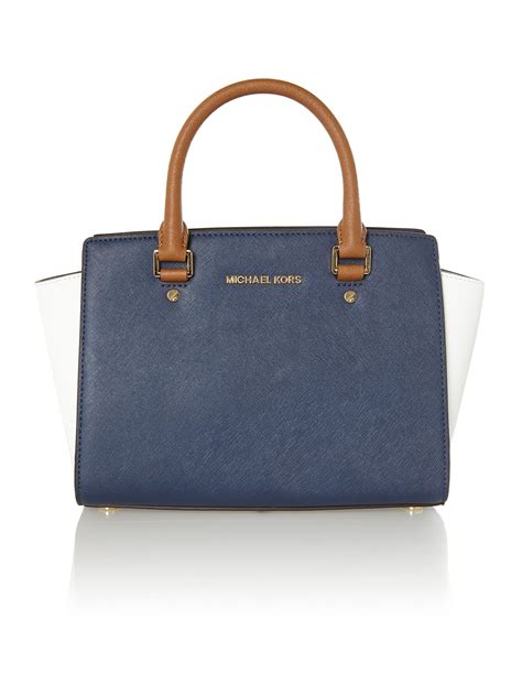 michael kors selma multi coloured tote bag|michael kors selma medium black.